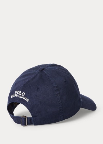 Gorra Polo Ralph Lauren Hombre Azul Marino / Multicolor - Polo Shield Cotton Twill - OCWKQ7386